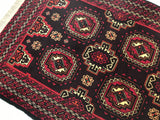 1.9x1.115m Balouchi Persian Rug