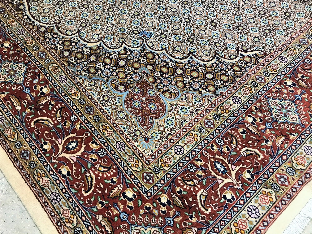 3.5x2.9m Superfine Persian Birjand Rug