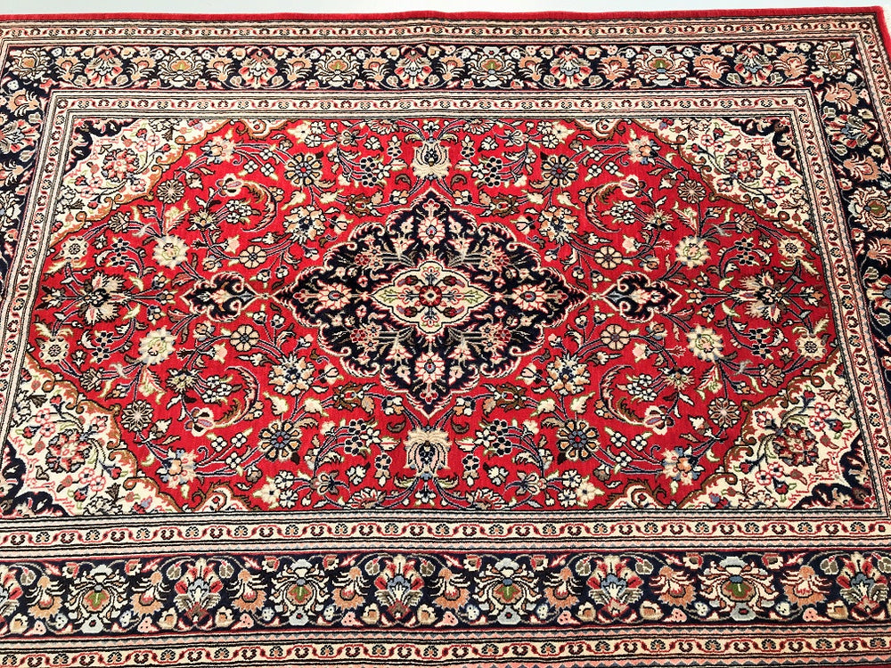 Fine Persian Qom Rug 2x1.5m