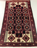 1.8x1m Balouchi Tribal Persian Rug