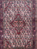 1.5x1m Vintage Persian Tajabad Rug