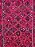 3x1.5m Kurdi Quchan Persian Rug