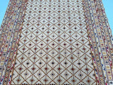 1.9x1.5m Mishwani Afghan Tapestry Rug