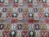 3.5x2.5m Garden Design Birjand Persian Rug