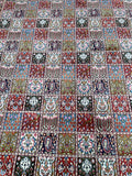 3.5x2.5m Garden Design Birjand Persian Rug