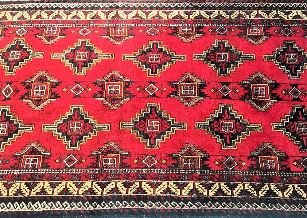 Nomadic Persian Balouchi Rug 2x1.1m