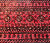 2x1m Vintage Balouchi Persian rug