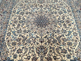 3.85x2.65m Masterpiece Nain Persian Rug