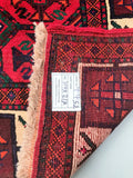 3.1x2.2m Vintage Kurdi Persian Rug