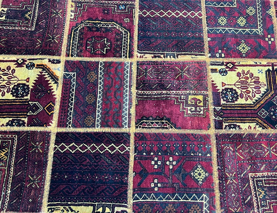 3m Patch Work Persian Hall Runner