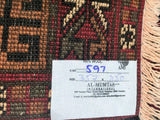 3.6x2.5m Afghan Hatchli Rug