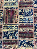 2.2x1.6m Patch Work Persian Rug