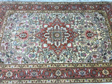1.5x1m Superfine Persian Tabriz Rug