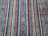 1.3x0.9m Shawl Design Royal Kazak Rug