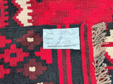 2.9x1.5m Tribal Afghan Meymana Kilim Rug
