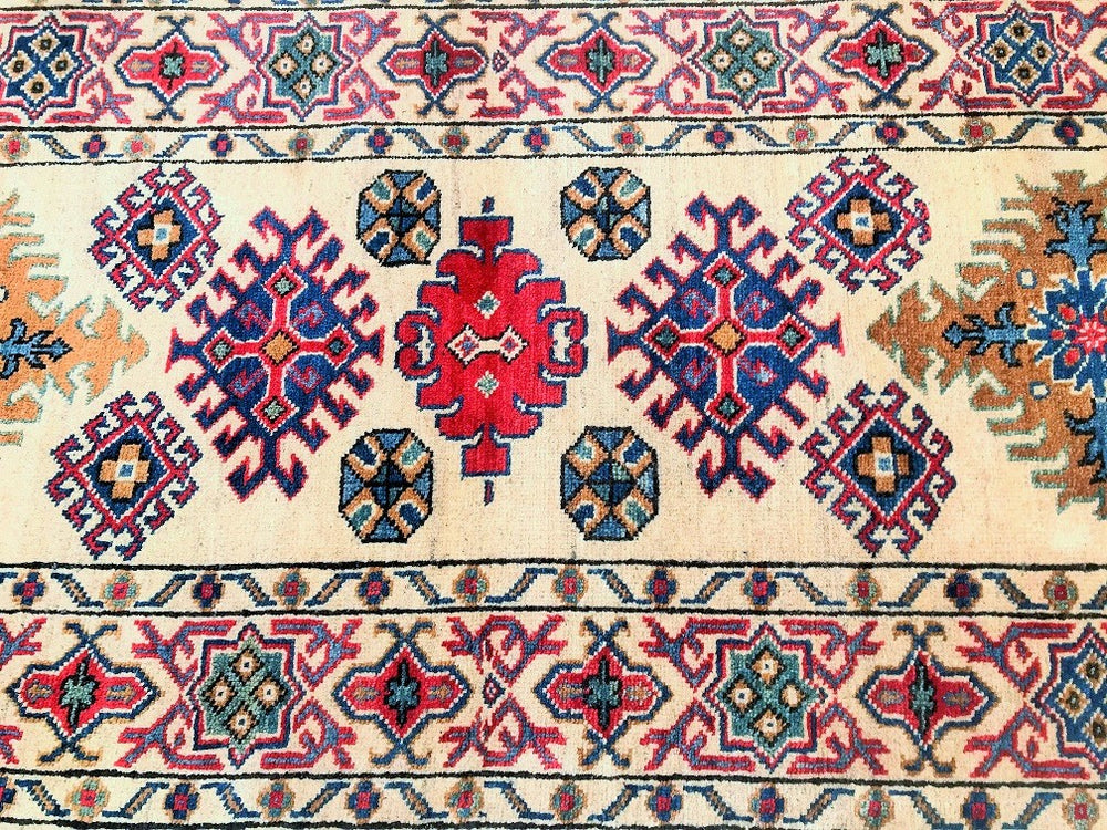 2.8m Afghan Kazak Hall Runner