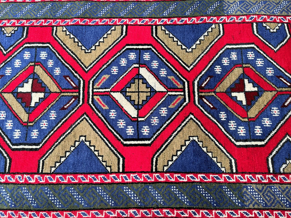 Nomadic Afghan Balouchi Rug 1.4x0.9m