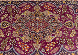 2x1.3m Masterpiece Pure Silk Persian Qum Rug