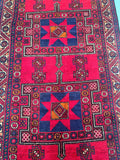2.5x1.5m Vintage Quchan Persian Rug