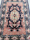 1.5x1m Masterpiece Silk Persian Qum Rug