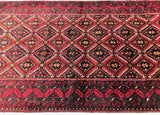 2x1.1m Balouchi Persian Rug