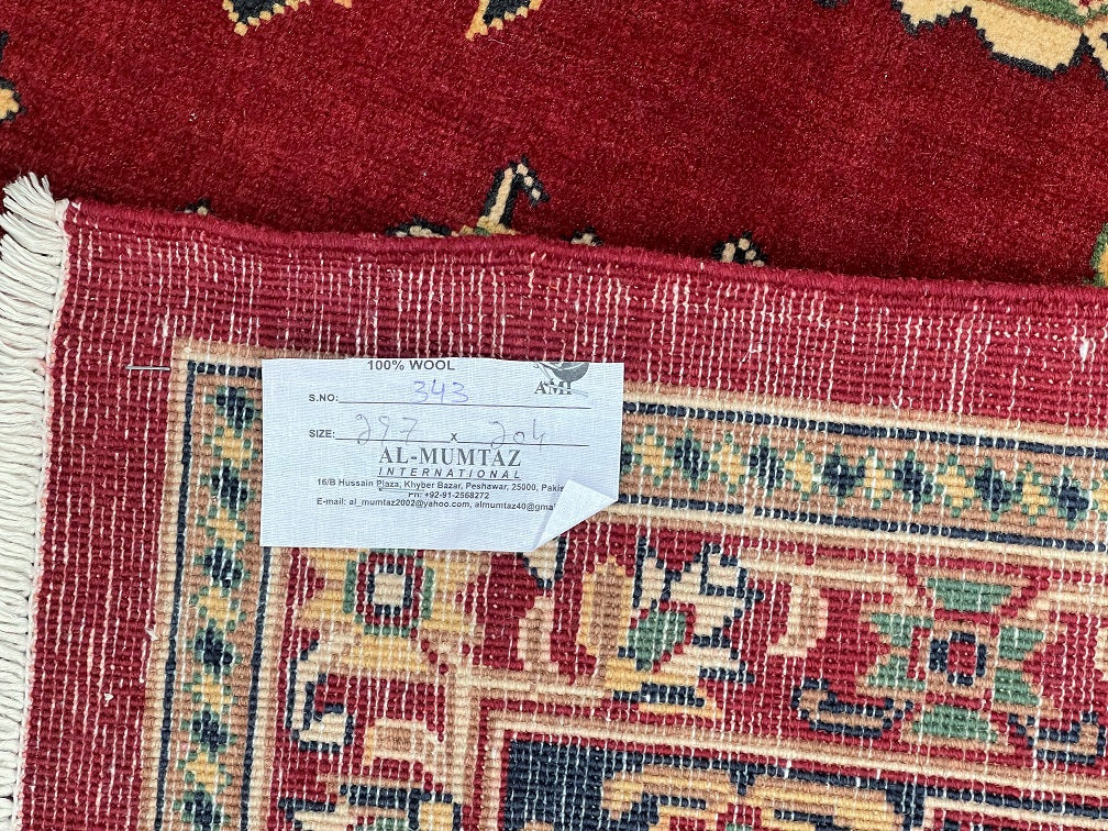 3x2m Traditional Roshnai Afghan Rug
