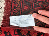 2x1.5m Tribal Afghan Qunduz Rug
