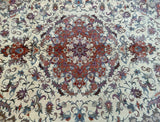 2.9x2m Silk Inlaid Persian Kashmar Rug