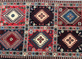 1.3x0.7m Tribal Yalameh Persian Rug