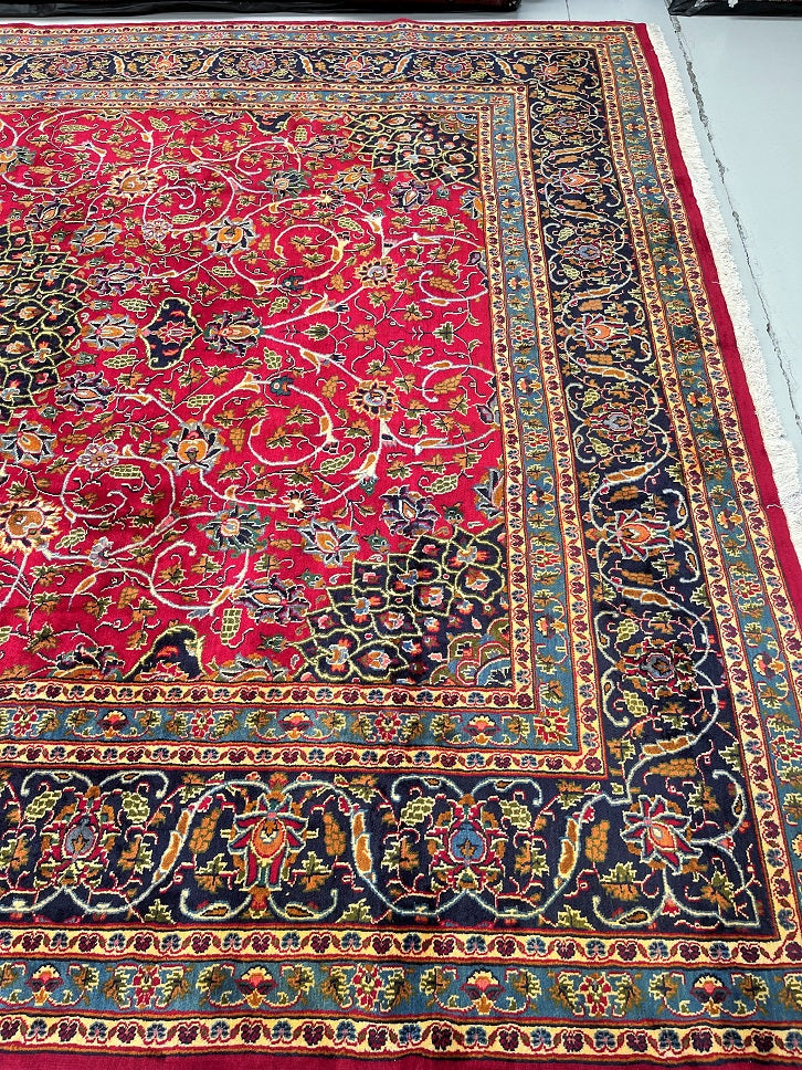 4x3m Traditional Persian Mashad Rug