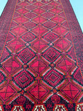 1.8x1m Tribal Balouchi Persian Rug