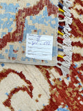 3.6x2.8m Contemporary Chobi Afghan Rug