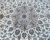 4x3m Antique Persian Kashan Rug Signed
