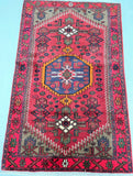 1.6x1m Tribal Zanjan Persian Rug