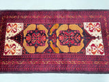1.7x0.9m Vintage Pictorial Balouchi Rug