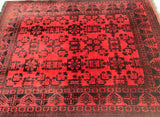 2x1.5m Tribal Khal Mohammadi Afghan Rug