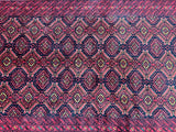 1.7x1m Tribal Balouchi Persian Rug