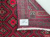 1.8x1.m Tribal Balouchi Persian Rug