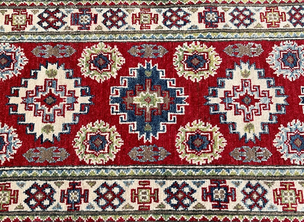 2m Afghan Kazak Hall Runner