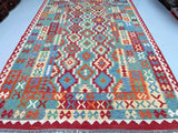 Boho Afghan Ariana Kilim Rug 3x2m