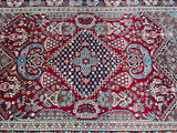 2.1x1.4m Antique Persian Kashan Rug