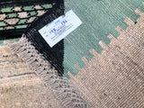 1.9x1.5m Afghan Gabbeh Rug