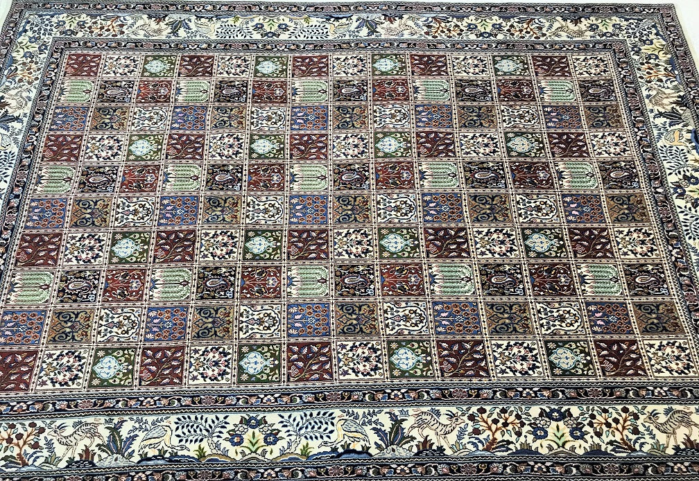 Garden Design Persian Birjand Rug 3.5x2.4m | shoparug