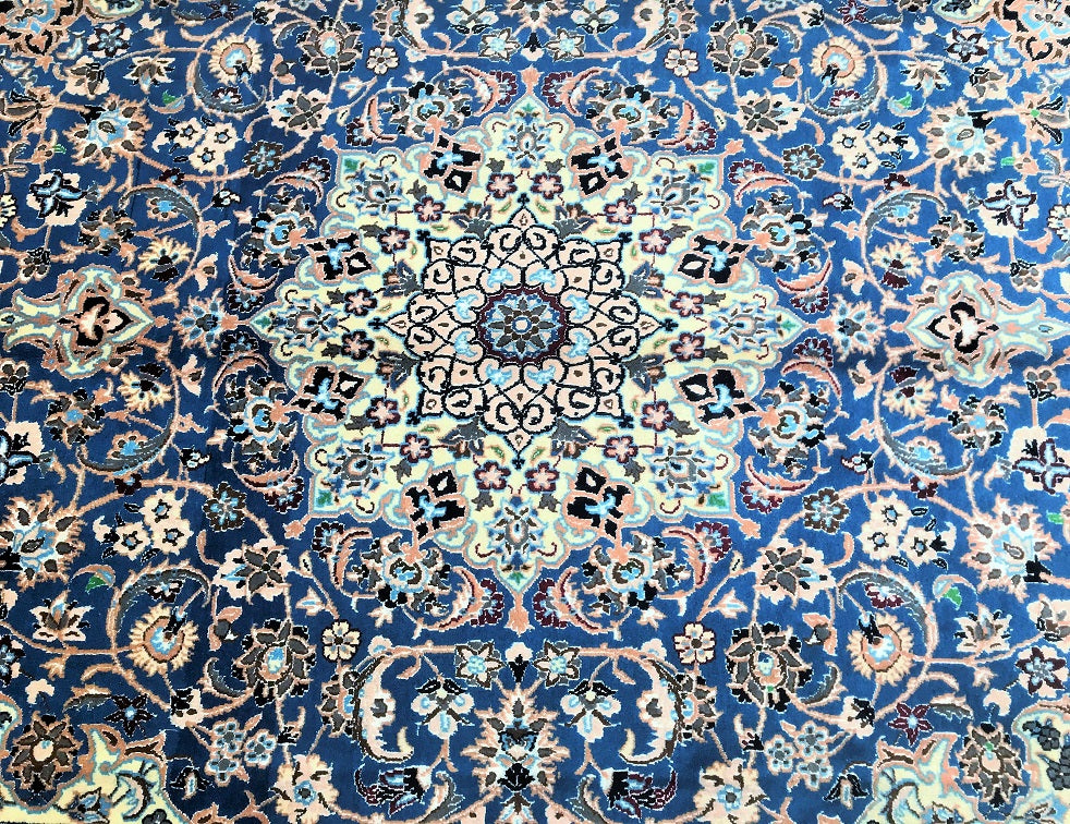 Fine Persian Nain Rug 2.8x1.9m