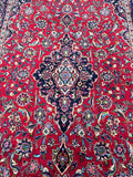 2.6x1.5m Traditional Kashan Persian Rug