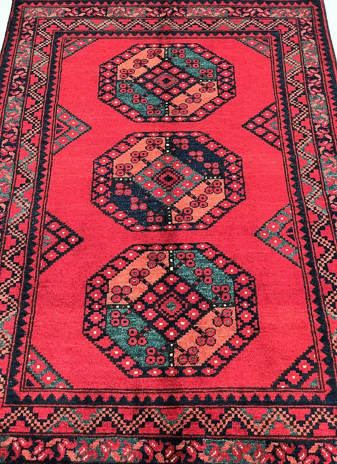 Tribal Afghan Ersari Rug 1.7x1m