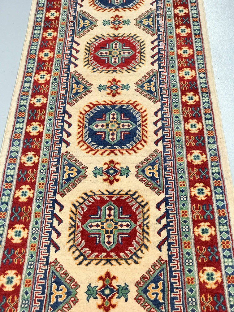 3m Afghan Kazak Hall Runner