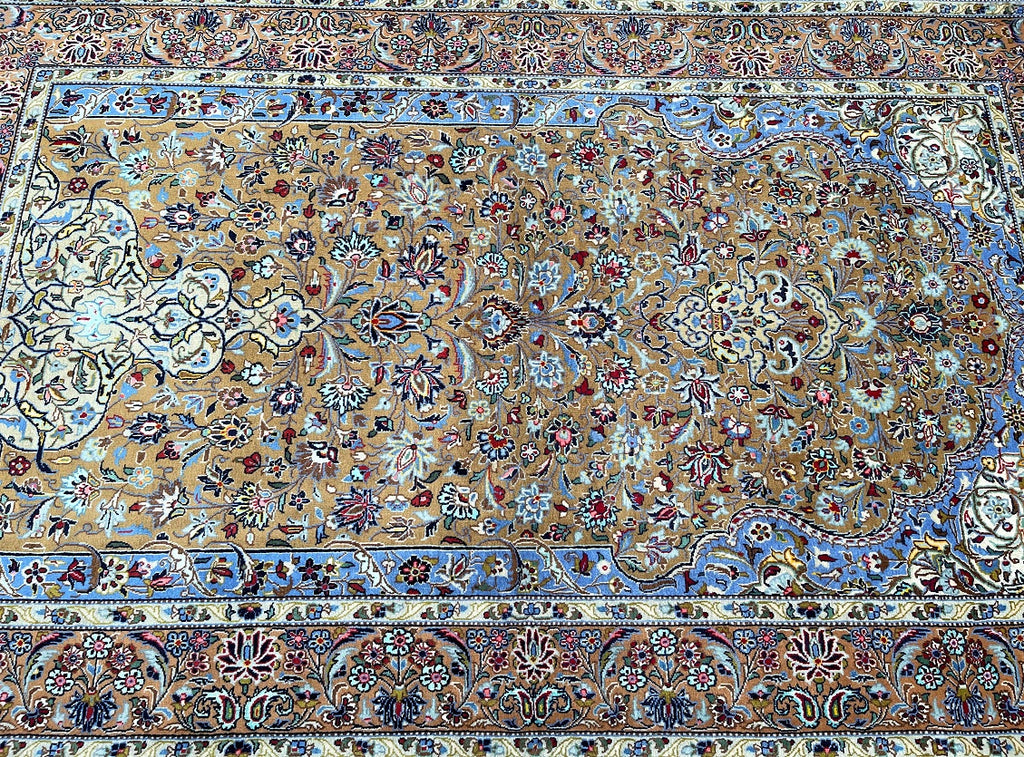2.2x1.4m Tree Of Life Kashan Persian Rug