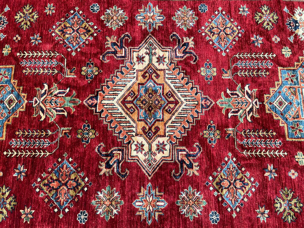 2.6x1.7m Afghan Royal Kazak Rug