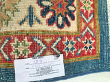 2.3x1.7m Afghan Kazak Rug